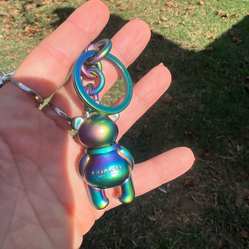 Rainbow Bear Keychain - image 3